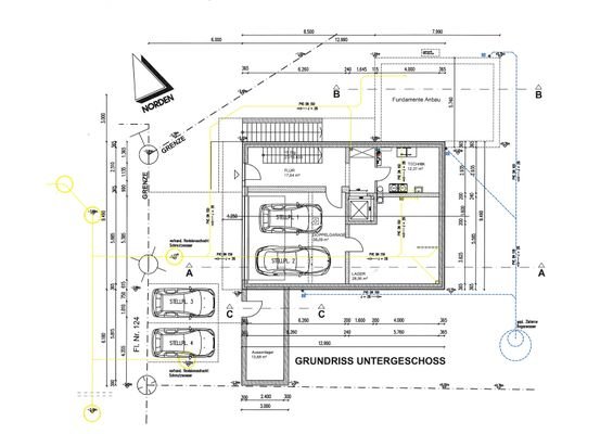 Grundriss Untergeschoss