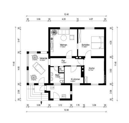 Grundriss, Erdgeschoss