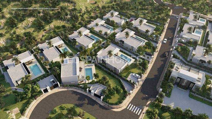 Detached Houses with Garden and Customizable Design in Mijas