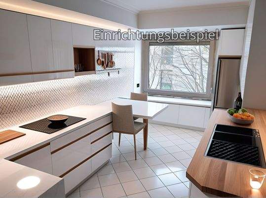 Beispiel - Küche mit Einbauküche