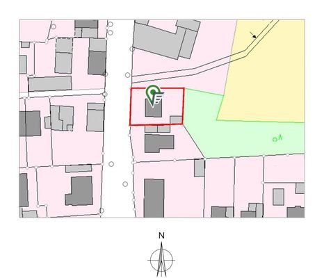 Lageplan-Ausschnitt