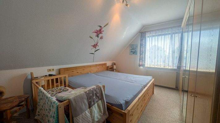 Schlafzimmer im Dachgeschoss