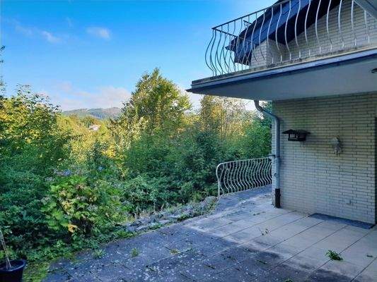 Terrasse mit Ravensbergblick