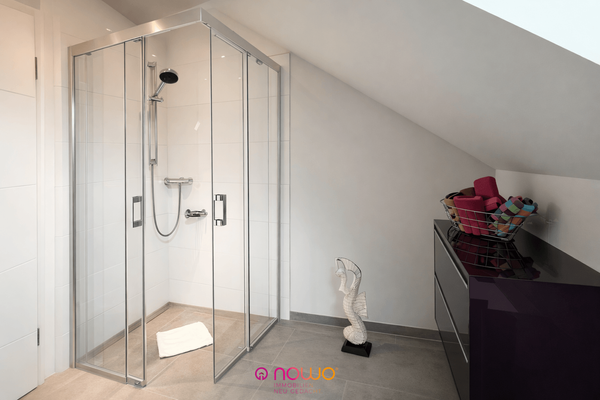 Dusche im Gästebad
