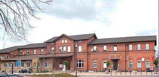 Bahnhof Außenansicht Oebisfelde