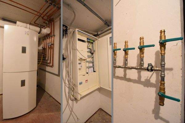 Collage technische Ausstattung