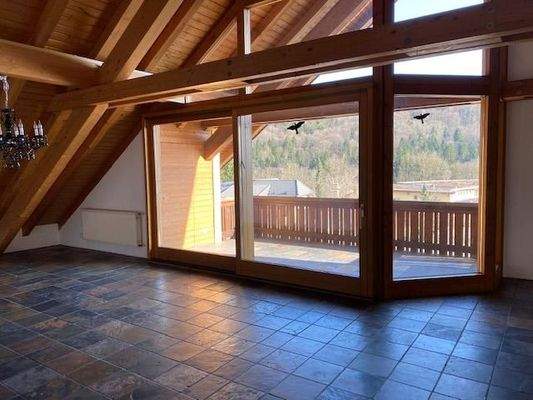 Balkon mit herrlichem Fernblick