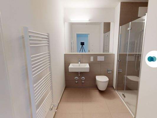 Ansicht I: Badezimmer