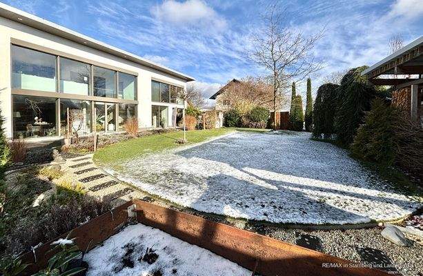 Geschützter Südgarten