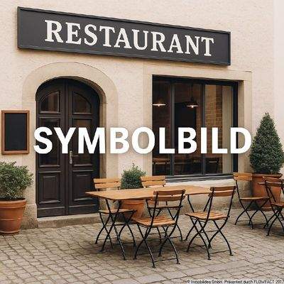Europäisches Restaurant mit Terrasse