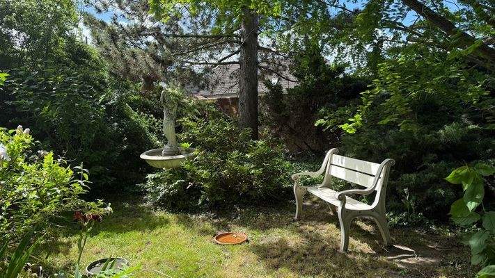 Grünes Idyll zum Verweilen