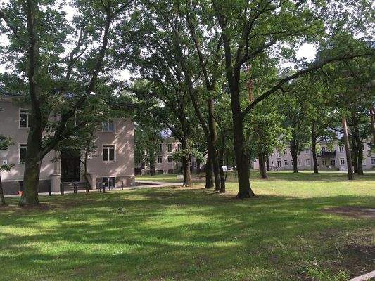 Parkähnlicher Innenhof