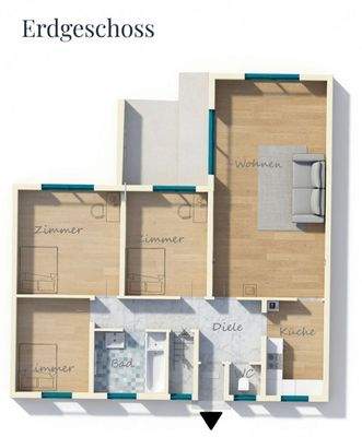 EG Grundriss bearbeitet