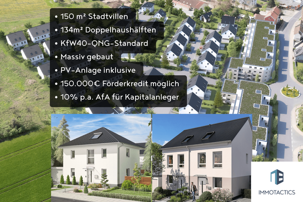 Stadtvillem Doppelhaushälften (2)