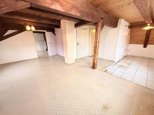 Wohnen und Essen Dachgeschoss