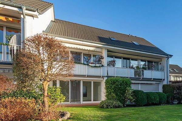 Gartenansicht Erdgeschosswohnung