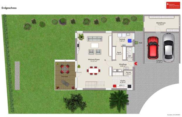 Grundriss Erdgeschoss