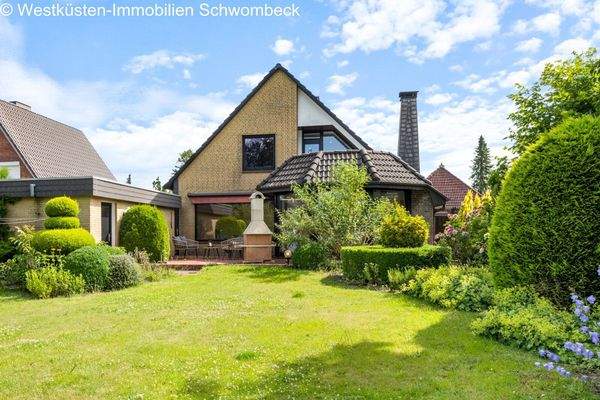 Gartenansicht Richtung Haus