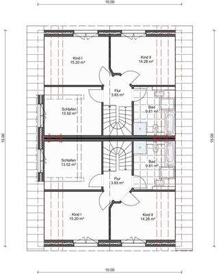 Beispielgrundriss DG