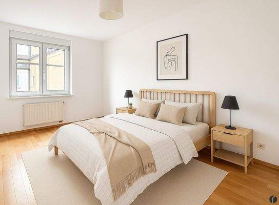 Einrichtungsbeispiel - Schlafzimmer