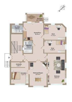 Grundrisse Hochparterre