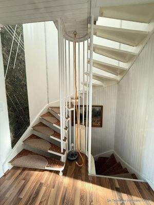 Treppe zum Obergeschoss