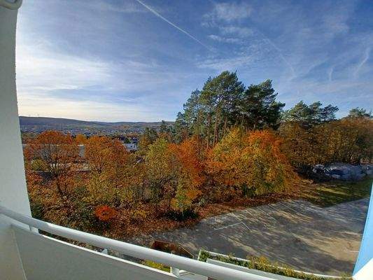 Balkon Ausblick