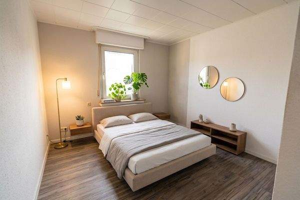 Schlafzimmer EG visualisiert