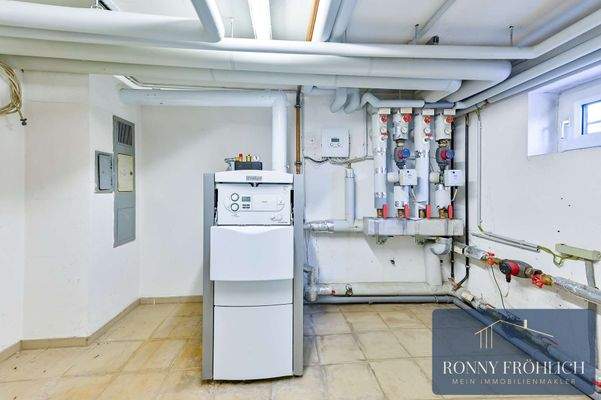Heizungsanlage im Keller