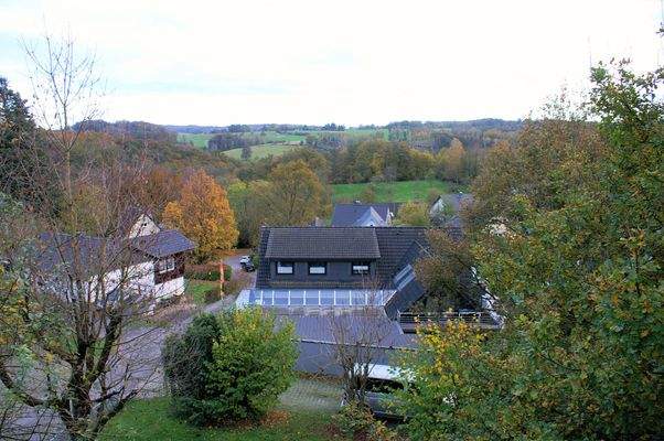 Schöner Blick vom Balkon