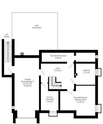 Grundriss Kellergeschoss