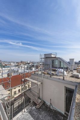 Lift bis zur Dachterrasse