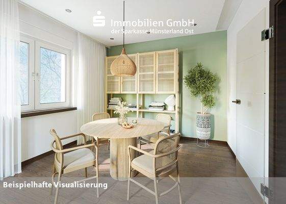 Esszimmer im Obergeschoss