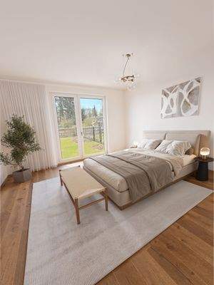 Beispielmöblierung - Schlafzimmer