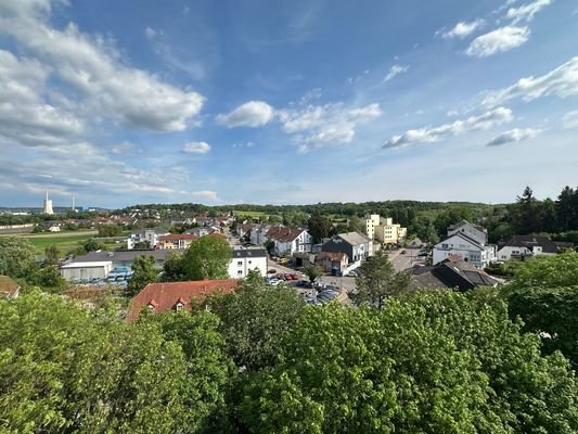 Fernblick von der Dachterrasse