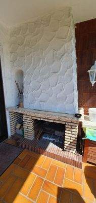 BALKON OG AUSSENKAMIN