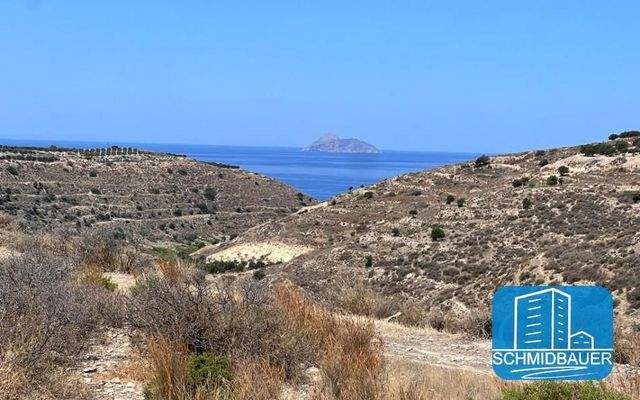 Kreta, Kamilari: Grundstück mit Meerblick inmitten wilder Natur zu verkaufen