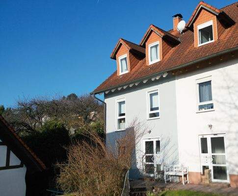 Außenansicht der Doppelhaushälfte