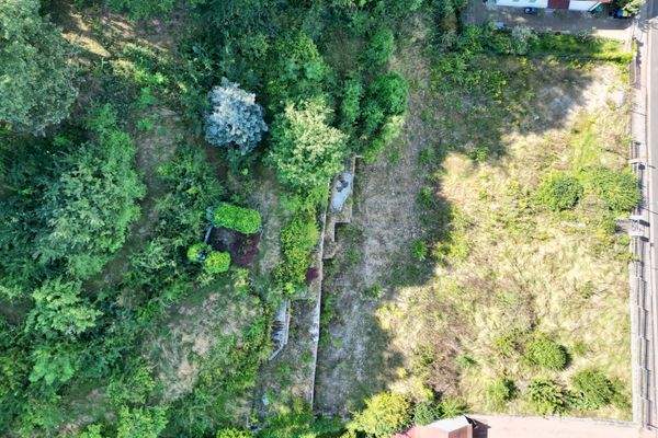 Vogelperspektive Grundstück 