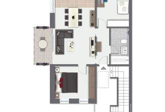 Grundrissbeispiel Wohnung OG