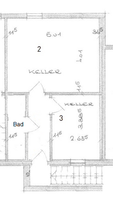 Grundriss Büro Lager