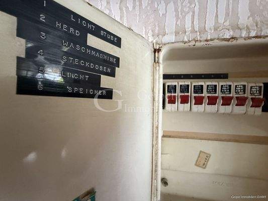 Strom Unterverteilung