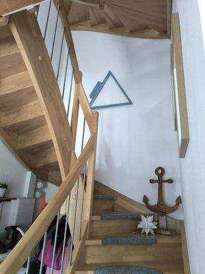 Treppe zum OG Einliegerwohnung