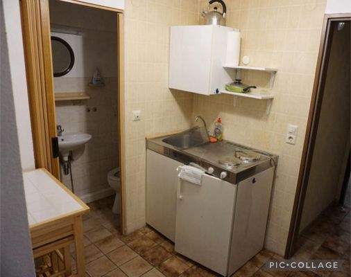 Küche/Bad 1 Zimmer Wohnung