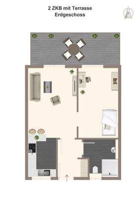 90271 Objekt EG 2 ZKB mit Terrasse (2)