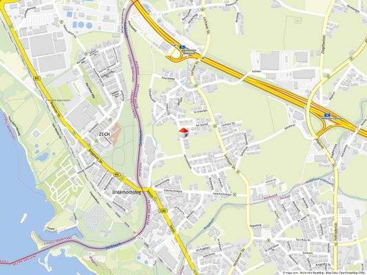 Geolyzer Kartenausschnitt