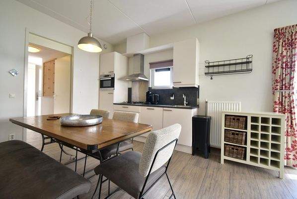 Haus Ouddorp Wohnzimmer Garten Zugang Wintergarten