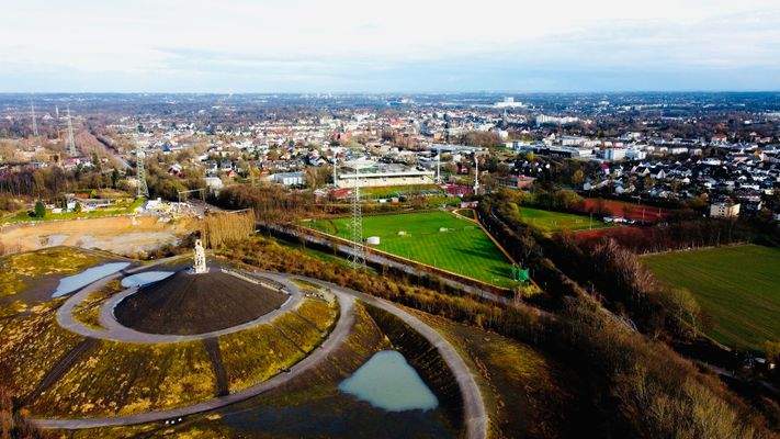 mit Blick auf den Sportpark Lohrheide