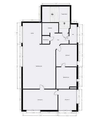 Grundriss Skizze 1.OG