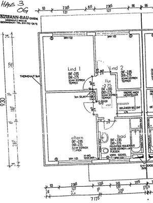 Grundriss Obergeschoss